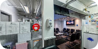 Toronto Cloud Care Clinics Dundas Branch thumbnail view from inside the lower level entrance door.